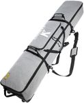 Kioqiear Rolling Ski Bag with Wheel
