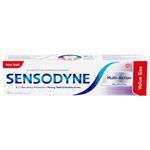 Sensodyne Multi-Action Toothpaste, Strengthens and Protects Sensitive Teeth, Clean Mint 135 mL (Packaging May Vary)