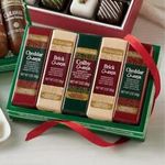 Cheddar Colby & Brick Cheese Bar Gift Set w/ 5 Cheeses Bars 10 Oz Net Weight