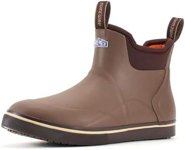 SUREWAY Women's Deck Boots Non-Slip Fishing & Ankle Boot Chocolate 5