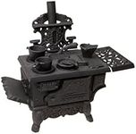 Old Mountain 78224 Cast Iron Mini Replica Wood Stove Set