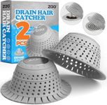 zaa Bathtub Drain Hair Catcher, 2 P