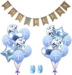 God Bless Banner Baptism, Baptism Decorations Boy, Confirmation Balloons, First Communion Balloons, Cross Balloons for Baptism, Baptism Cross Balloons, Baptism Decorations, Baby Shower