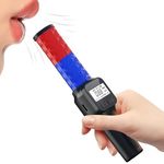 Vinesto Professional Digital Breath Alcohol Tester Breathalyzer with Long Tube Design LCD Display High Accuracy Portable BAC Alcohol Test Device for Personal and Professional Use
