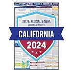 2018 California State and Federal Labor Law Poster - OSHA Compliant