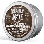 Gnarly Joe Beard Softener and Face Cream. Triple-Whipped Cocoa and Shea Butter. Leave-In Overnight. 75 ml (Bergamot and Benzoin, 75 ml)