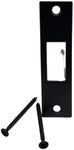 Door Reinforcement | Deadbolt Strike Plate Reinforcer | Anti Kick Door | Two Post Strike Plate | TUFF STRIKE | Oil Rubbed Bronze (Black)