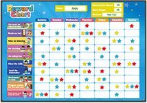 Smart Panda Magnetic Reward Chart – Star Chart for Children, Reward Stickers - Behaviour Chart for Responsibility, Routine, Potty Training - 80+ Chores Included