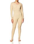 Capezio Women's Long Sleeve Unitard,Nude,Large