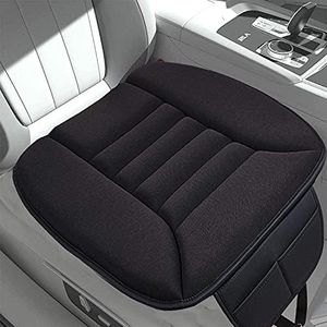 Big Ant Coussin Voiture Siege,Housse de Siège, Mousse Mémoire Protection Chaise Confortable Antidérapant Tapis Couverture Siège, pour Auto Bureau Domicile-Noir