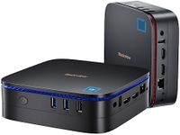 Blackview MP60 Upgraded Mini PC Intel 12th N95(up to 3.4GHz), Mini Desktop Computer 16GB RAM 1TB SSD, Win 11 Support Dual 4K HDMI Display, Dual WiFi, BT4.2 for Business, Home, Office