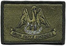 Gadsden and Culpeper Tactical State Patch - Louisiana (Olive Drab)