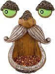 Juegoal Tree Face Decor Bird Feeder