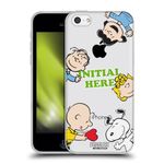 Head Case Designs Officially Licensed Custom Customised Personalised Peanuts Friends Art Soft Gel Case Compatible With Apple iPhone 5c