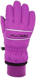 Arctix Kids Whiteout Insulated Ski Gloves, Amethyst, Large