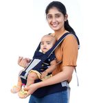 NUVITA Baby Carrier - Baby Carry Bags for 0.5 to 2 Years - Butt Baby Carrier Hip Seat - Suitable for 6 to 24 Months