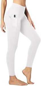 Heathyoga Women's Yoga Pants Leggings with Pockets for Women High Waist Yoga Pants with Pockets Workout Leggings Tights Bone