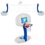 SwimWays 2-in-1 Basketball and Volleyball Game