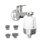 WaterScience CLEO Hard Water Softener For Tap and Shower | Water Softener For Home | Hard Water Filter For Tap - CLEO-SFU-717