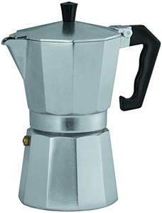 Avanti Classic Pro Espresso Coffee Maker, 6 Cup/300 ml, Cast Aluminium,Silver