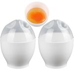 Microwave Egg Poacher, Egg Cooker Microwavable Eggs Poacher Steamer Cookware Microwave Boiled Eggs Maker for Breakfast Sandwiches