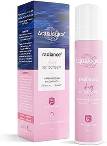 Aqualogica Dewy Sunscreen SPF 50 With Watermelon For All Skin & Niacinamide 50.0 Gm Bottle, 1 Count