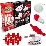 Marble Genius Marble Racing Booster Set - 10 Pieces Total (Marbles Not Included), Construction Building Blocks Toys for Ages 3 and Above, with Instruction App Access, Add-On Set