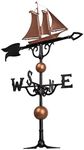 Whitehall Products Yacht Weathervane, 46-Inch, Copper