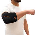 TYNOR Elbow Support Air, Black & Orange, Small, 1 Unit