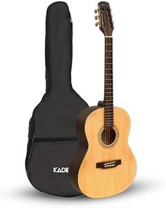Kadence BB01-NAT Acoustica 39" Acoustic Guitar | Dreadnought | Comes with Bag | Includes Learning Course | Natural