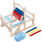 LAVIEVERT Wooden Multi-Craft Weaving Loom DIY Hand-Knitting Weaving Machine Intellectual Toys for Kids