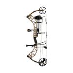 Bear Archery Adapt Ready to Hunt Adult Compound Bow Package Designed by The Hunting Public, 70 lb. Draw Weight, Right Hand, Throwback Tan