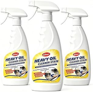Gihen Heavy Oil Cleaner Stain - Effective Multi-Purpose Cleaner 17.6 oz, Includes Spray Bottle & Towel for Cleaning Kitchen, Oven, Stove, Range Hood, Sink