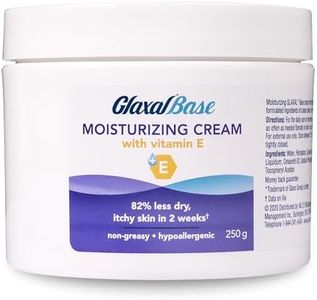 Glaxal Base Moisturizing Cream with Vitamin E for Dry, Itchy Skin, Hypoallergenic & Paraben-Free, 250g