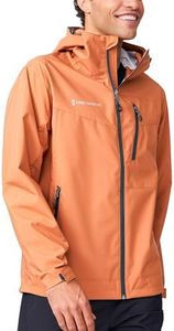 Free Country Men's Waterpoof Rain Jacket Windproof Adjustable Hooded Jackets Raincoat for Hiking Cycling Running-Status-Autumn-Size L