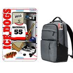 Personalized Hockey Luggage Tag for your Hockey Bag with your Name, Number & Jersey Colors