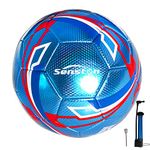 Senston Football Match Ball Size 5 Official Training Football Adults and Younth Soccer Ball Futsal