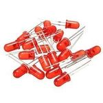 Scriptronics 5MM Red LED Light Emitting Diode Highlight for Arduino (Pack of 50)