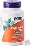 Now Foods, Potassium Citrate, 99 mg, 180 Capsules