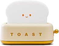 LEDHOLYT Toast Bread Night Light for Kids, Creative Toaster Table Lamp, Cute Room Decor Desk Light for Bedroom, Bedside, Living Room, Dining Room, Desktop Decorations, Gifts.