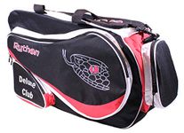 Python Deluxe "Club" Racquetball Bag (Black/Red)