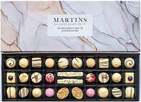 Martin’s Chocolatier Signature Wickedly White Collection | Luxury Handmade Chocolate Gift | 30 Belgian Chocolates, 15 Flavours | Present for Birthdays, Anniversary, Christmas