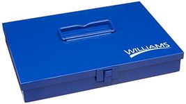 JH Williams TB-101 10-Inch Metal Socket Set Toolbox