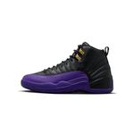 Jordan Men's 12 Retro Black/Field Purple (CT8013 057), Black/Field Purple, 8 US