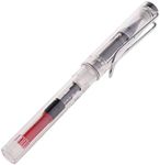 Fountain Pen Refillable Chinese Japanese Sumi Calligraphy Painting Drawing Writing, Clear