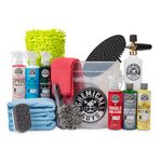 Chemical Guys HOL169 16-Piece Arsenal Builder Car Wash Kit with Foam Cannon, Bucket and (6) 16 oz Car Care Cleaning Chemicals (Works w/Pressure Washers)