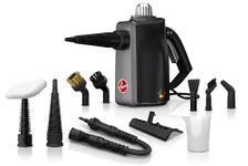 Hoover Portable Handheld Steam Cleaner, 10-in-1 Pressurized Steamer for Grout, Tile, Upholstery, Car Detailing, Kitchen & Bathroom | Chemical-Free, XL Spill-Proof Tank | WH25000CA