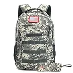 outdoor plus Camo Backpack for Boys