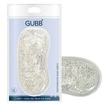 GUBB Soothing Eye Gel Mask | Ideal For Puffy Eyes And Dark Circles | Soothe and depuff Tired Eyes | Can Be Used As Sleeping Mask while Travelling | Grey