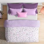 Wakefit Comforter Double Bed | 120 GSM | Blanket Double Bed, AC Comforter Double Bed, Quilt, AC Blanket, Dohar Double Bed, Diwali Gifts, Reversible Microfiber Cotton (Lavender Mist)